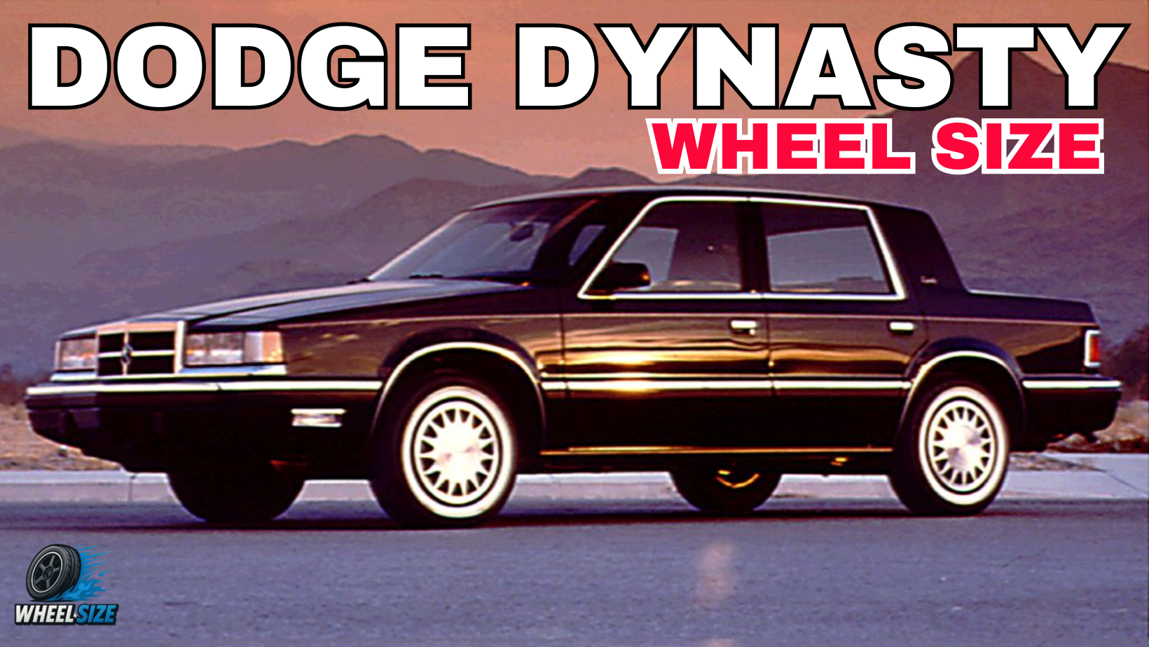 Dodge Dynasty Bolt Pattern